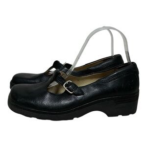 Frye - Scout Mary Jane Black Leather Shoes - 7.5